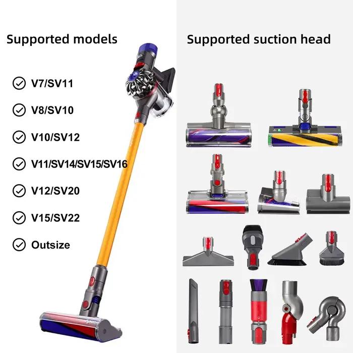Support de rangement pour aspirateur Dyson V15/V12/V11/V10/V8/V7, support d'extension mince, cadre d