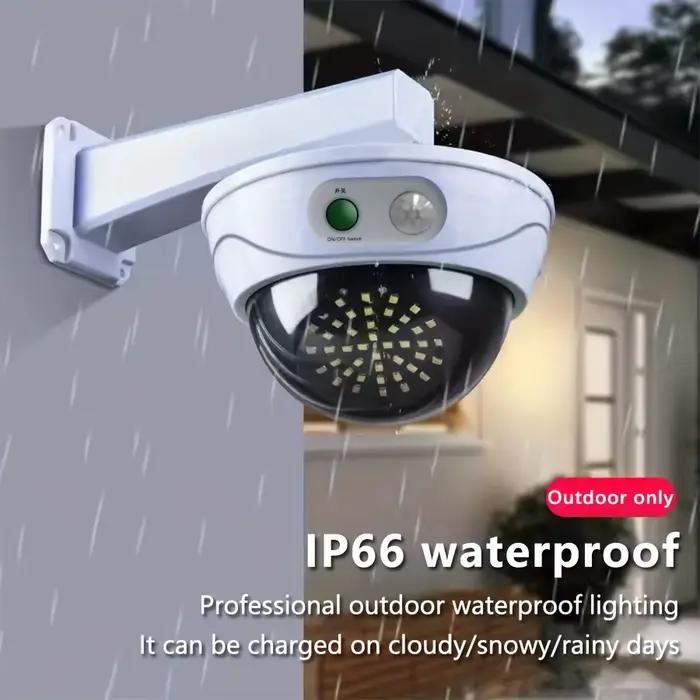 1pc 34 LED fausse surveillance modélisation lumière extérieure infrarouge capteur humain lumière éta