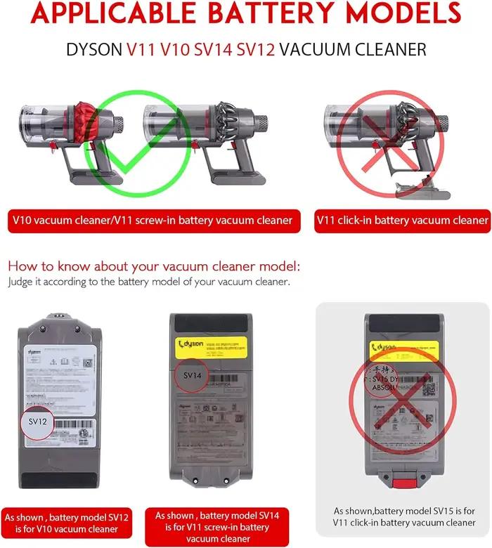 Bouton de commutation de déclenchement de remplacement pour aspirateur Dyson V10 V11 SV12 SV14, bout