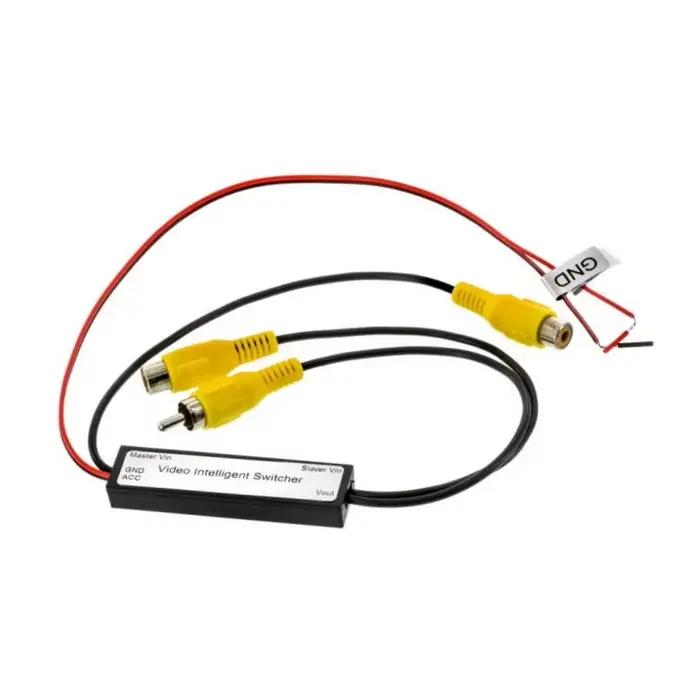 Nouveau commutateur Intelligent vidéo RCA pour caméra de recul de voiture, commutateur automatique A
