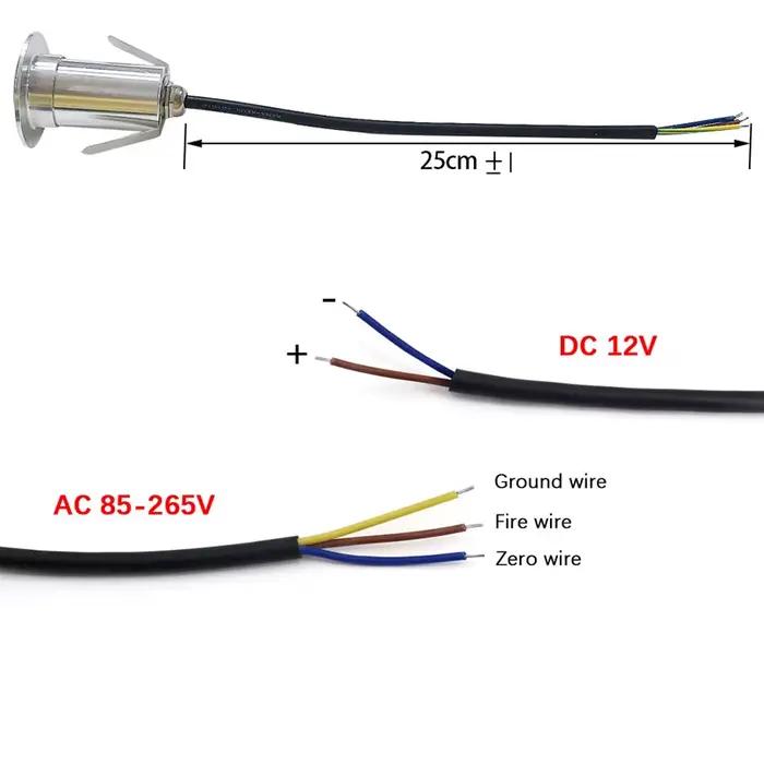 10 pièces LED lumière souterraine 5W 3W COB lampadaire extérieur sol Spot paysage jardin carré chemi