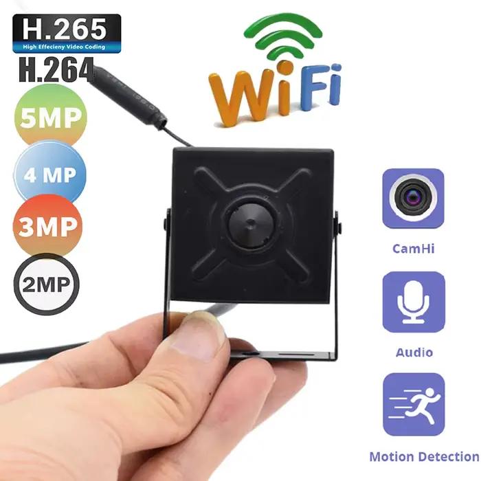 Mini caméra IP WiFi IMX307 avec assistant et antenne souple Camhi, IMX335, 720P, 960P, 1080P, audio