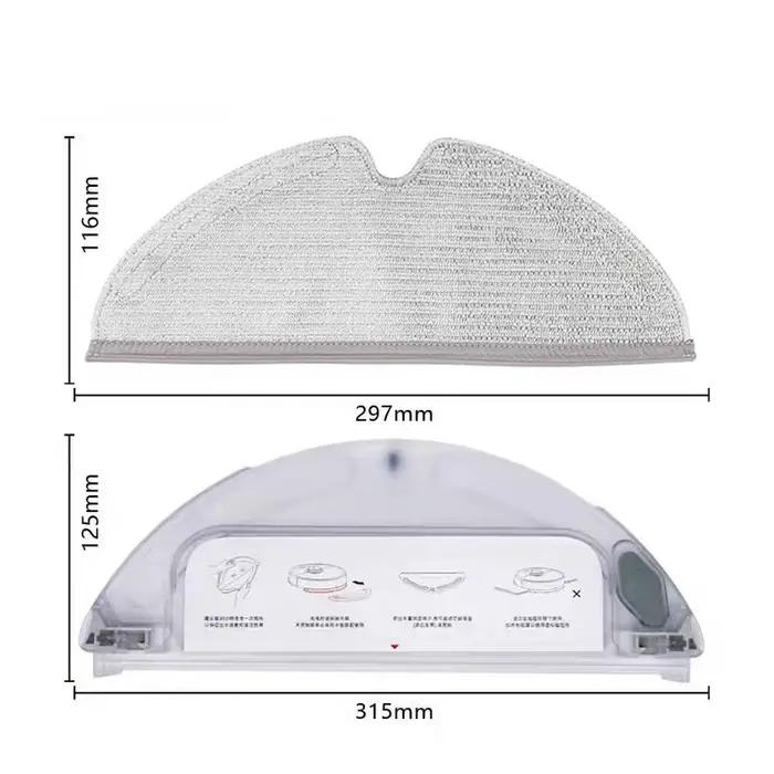 Réservoir d'eau en tissus de vadrouille Compatible avec les pièces d'aspirateur Xiaomi Roborock S6 P