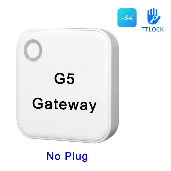 TTLock ou TTHotel APP dispositif passerelle Hub G5 Bluetooth-compatible vers 2.4G 5G WiFi convertiss