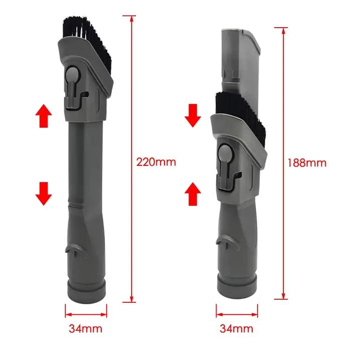 Ensemble d'outils pour aspirateur Dyson, brosse à épousseter, longue fente, accessoires d'invitation