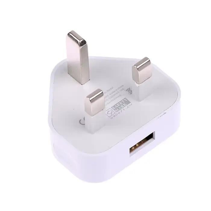 Adaptateur de chargeur mural universel à 3 broches, prise britannique, avec 1/2 Ports USB, chargemen