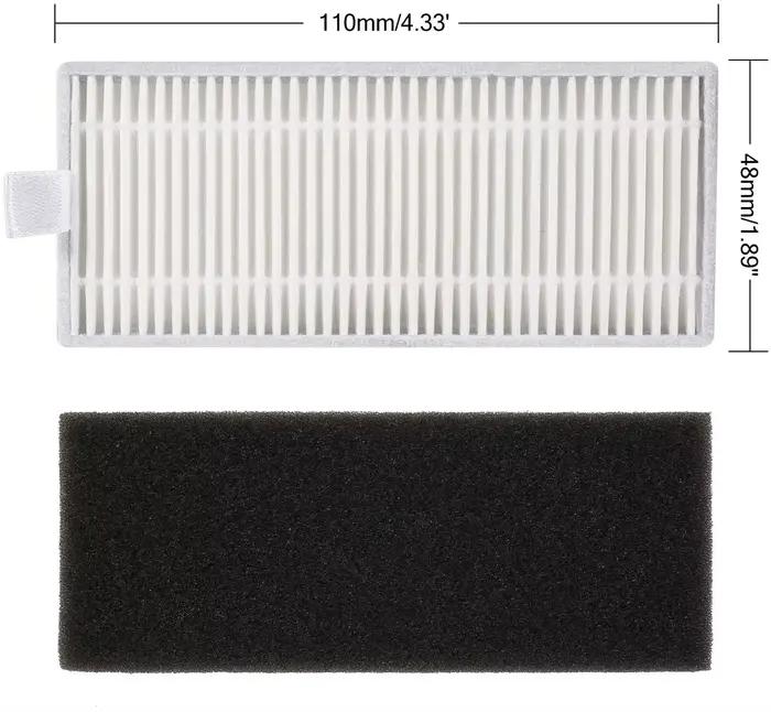 Pièces de rechange pour aspirateur Robot Conga 1099 Connected / 1990, brosse latérale principale, fi