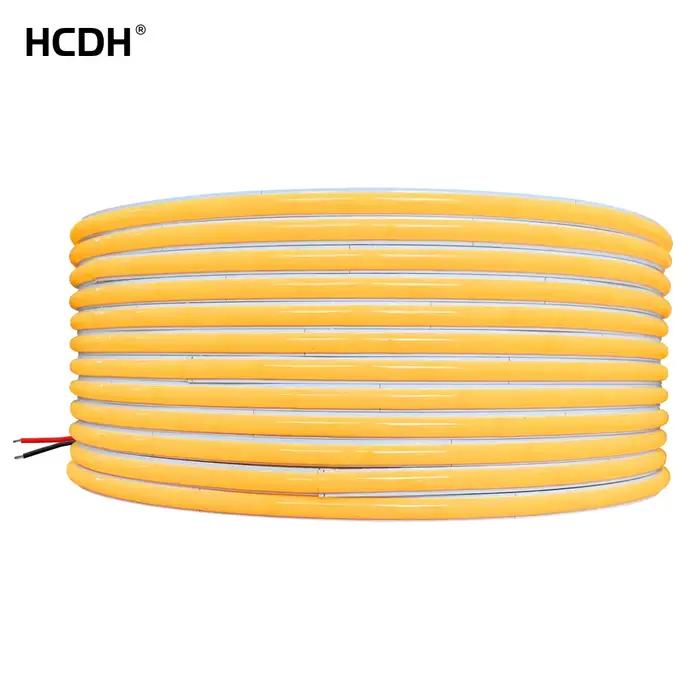 Bande lumineuse LED COB Super fine, 4mm, 480 diodes/m, barre lumineuse linéaire Flexible, ruban à Di