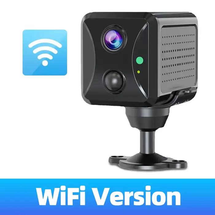 Ubox 5MP HD 4G Sim Mini caméra à faible consommation d'énergie WiFi Batterie 2400mAh Caméra de sécur