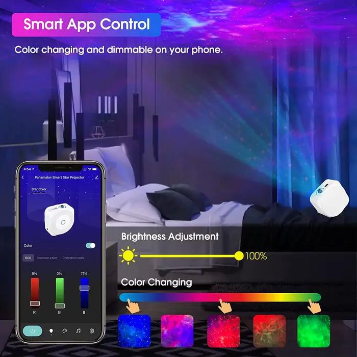 Tuya WiFi projecteur de ciel étoilé intelligent haute définition système de contrôle vocal intellige