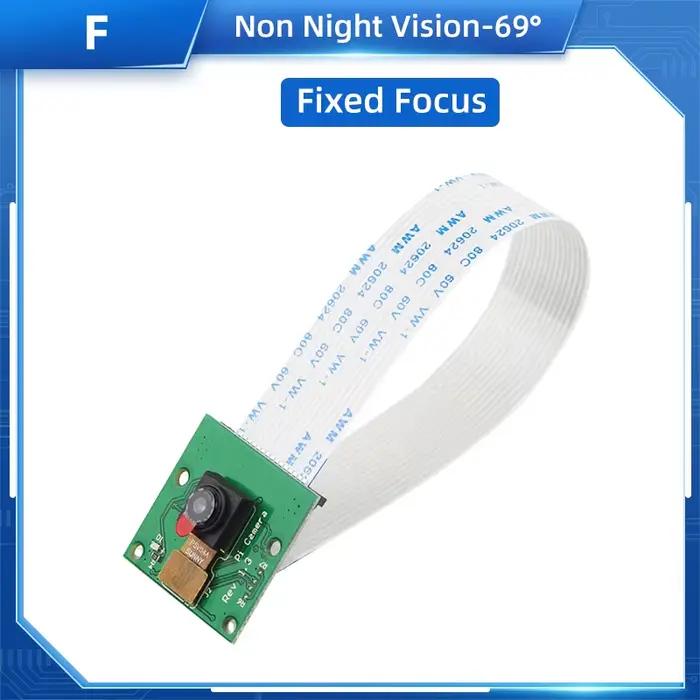 Raspberry Pi 4 Caméra 5MP Vision Nocturne 1080P En Option Grand Angle Fisheye IR-CUT Caméra FF tache