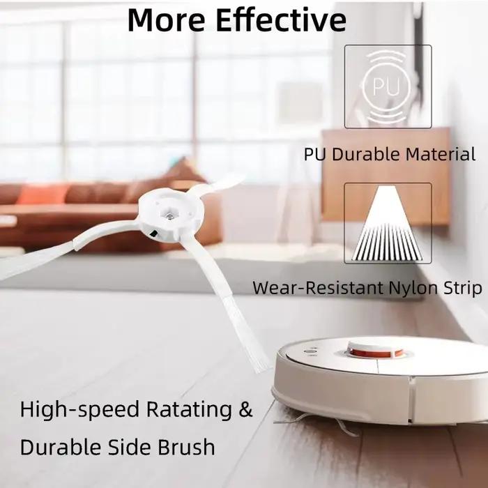 Brosse latérale principale pour aspirateur Xiaomi Mi Robot 1/ 1S SDJQR01RR SDJQR02RR SDJQR03RR Roboe