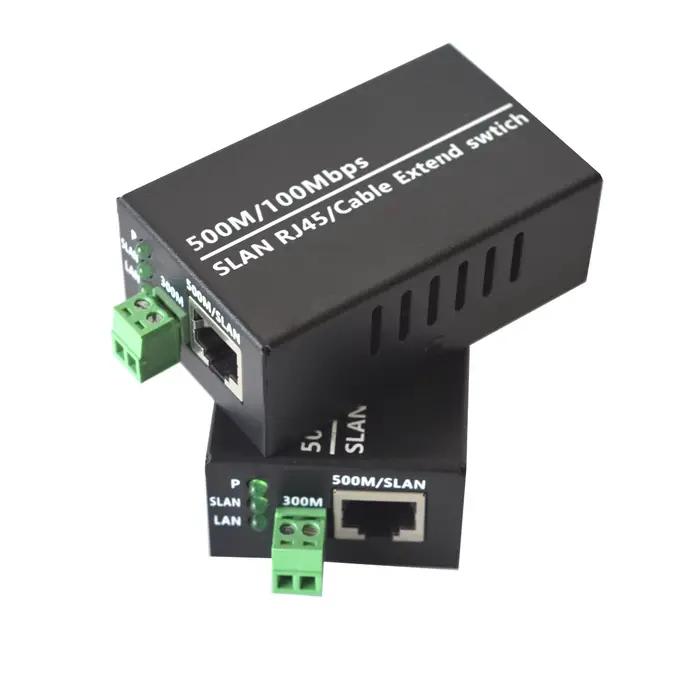 Convertisseur Ethernet à paire torsadée, prolongateur Ethernet sur ligne torsadée, fil téléphonique,