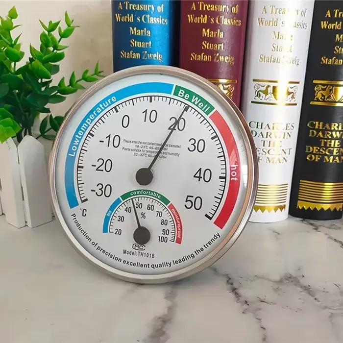 Thermomètre hygromètre Thermo analogique humidité contrôle du climat intérieur bureau à domicile extérieur jardin Restaurant outil de mesure