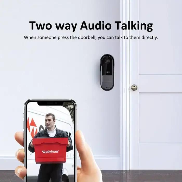Tuya – sonnette d'extérieur intelligente WiFi
