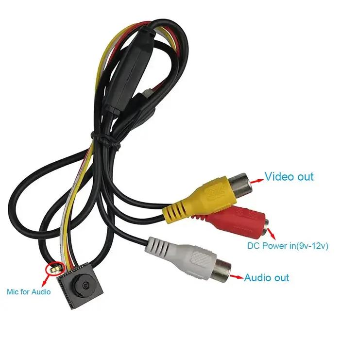Nouveau Caméra vidéo TV mini objectif