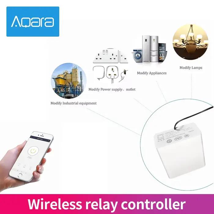 Aqara – contrôleur de relais sans fil à 2 canaux