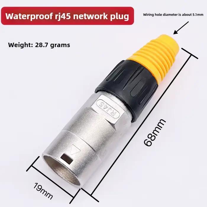 Prise réseau RG45, connecteur étanche RG45