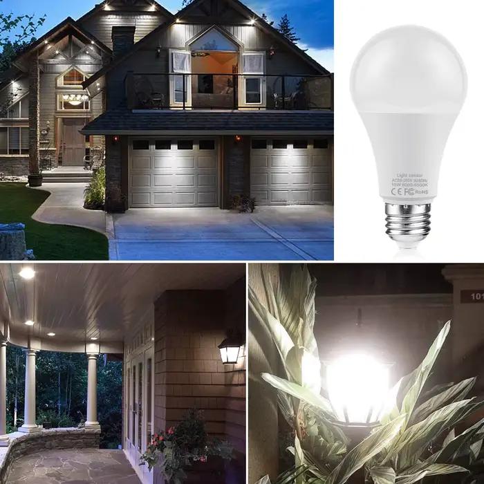 Ampoule LED avec capteur de lumière E27