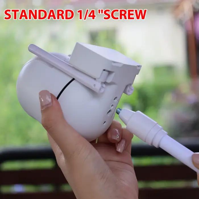 Support de caméra flexible et pliable pour moniteur de bébé et webcam à clipser facilement pour une maison sécurisée et moderne