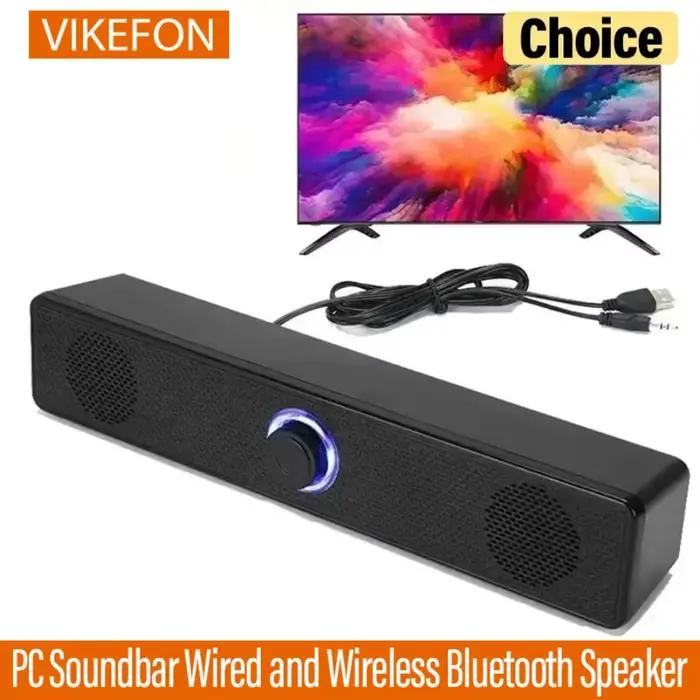 Barre de son sans fil Bluetooth et PC