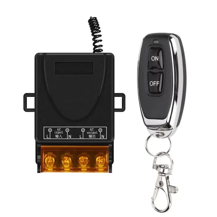 AC220V 433Mhz interrupteur de télécommande haute mise hors tension transmetteur