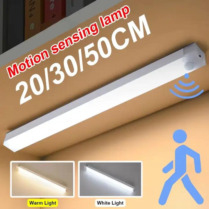LED détecteur de mouvement lumière sans fil LED veilleuse Type C