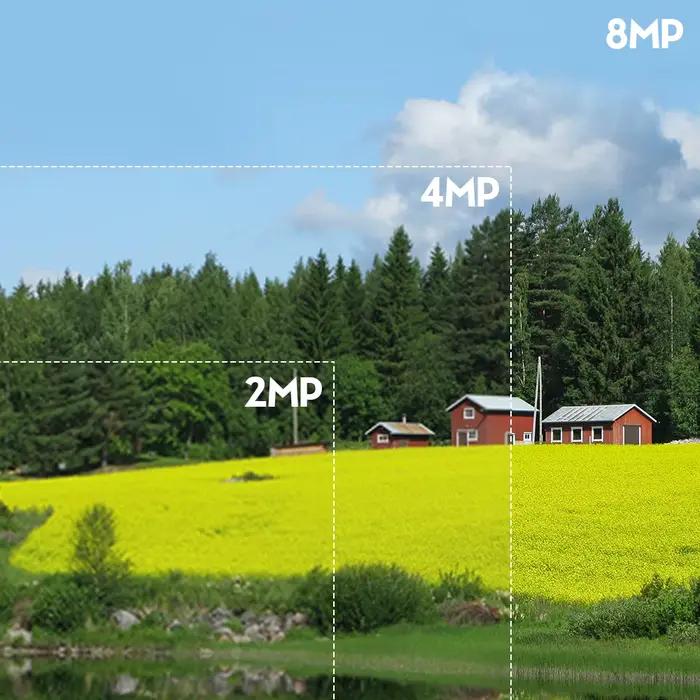 Hikvision – caméra réseau à tourelle fixe ColorVu