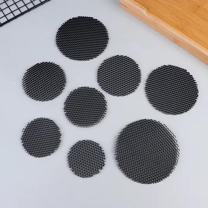 Plafonnier LED avec couvercle en maille nid d'abeille