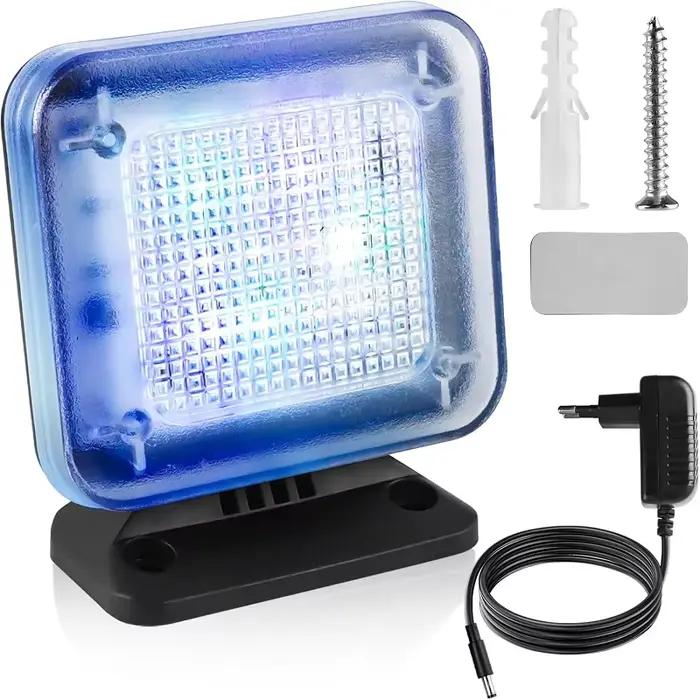 Simulateur TV, lumière de sécurité domestique avec LED clignotante
