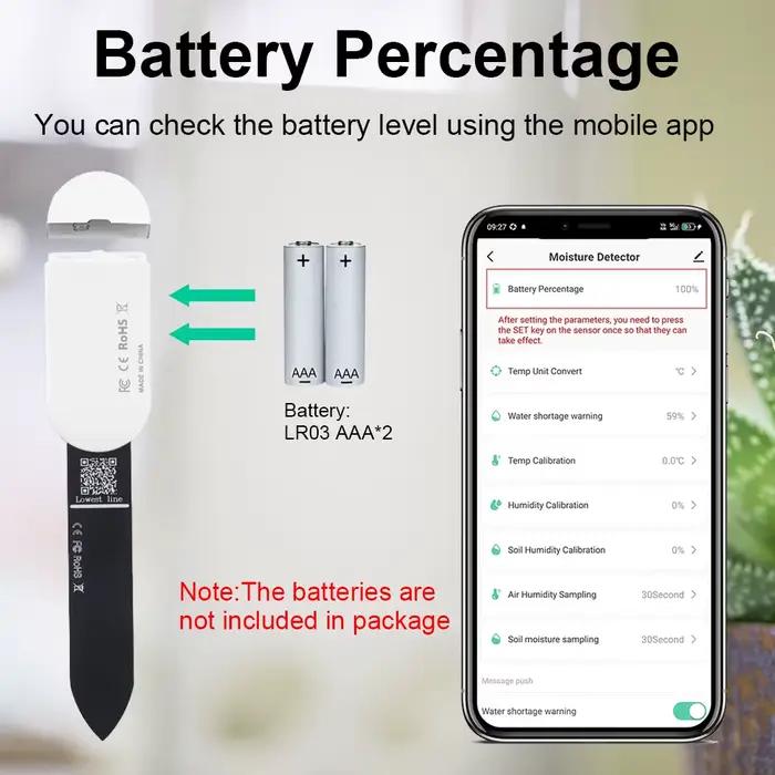 Tuya Zigbee – détecteur de température et d'humidité