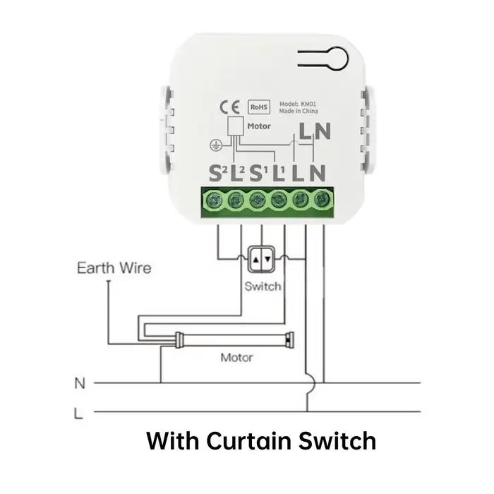 Tasendants a Matter MQTT Curtain Tech
