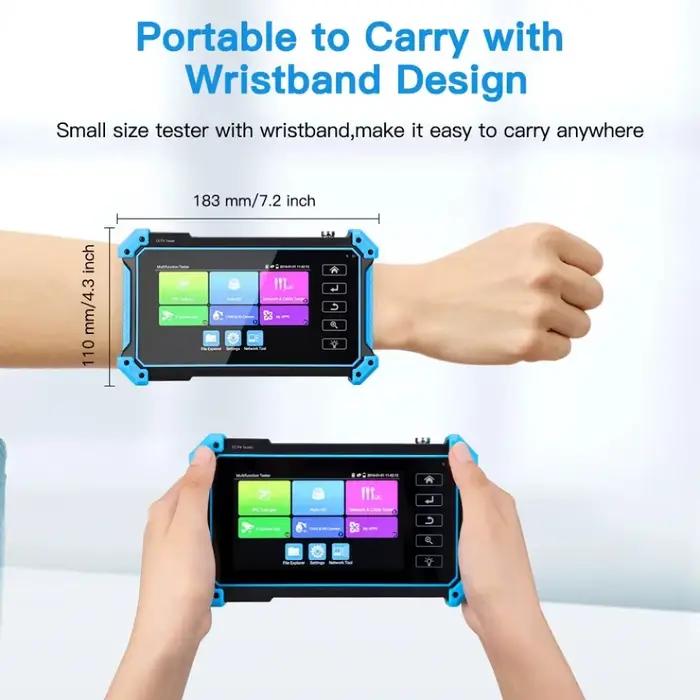Testeur CCTV 8K, testeur de caméra IP
