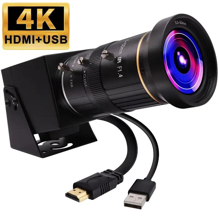 ELP 4K USB Zoom caméra 30fps H.265 H.264 HDMI