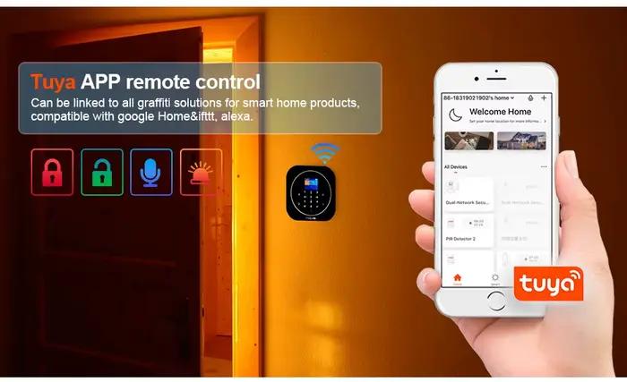 Système d'alarme sans fil WIFI GSM FUERS G12