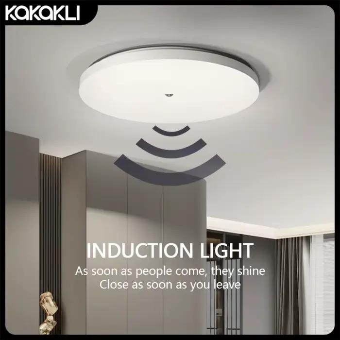 Détecteur de mouvement LED plafonnier humain infrarouge détection lumière porche couloir escalier balcon luminaires ménagers