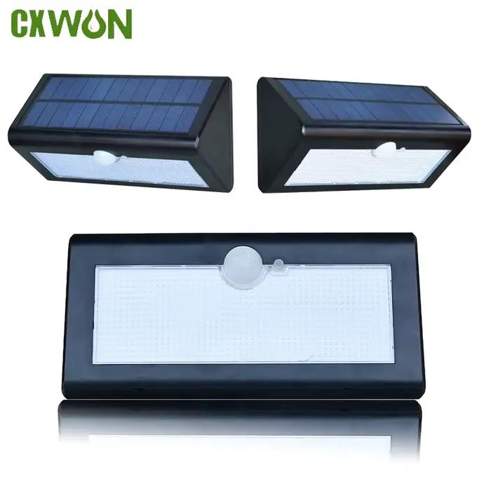 Lampes LED solaires extérieur étanche capteur de mouvement détecteur applique murale chemin Garage Patio éclairage sécurité veilleuses