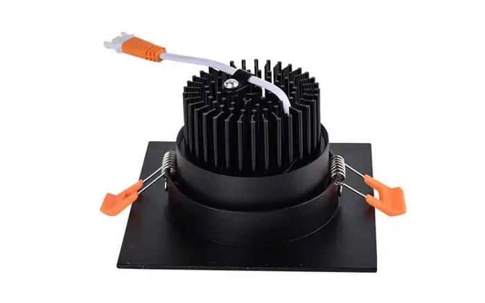 Spot lumineux encastrable avec technologie COB Led