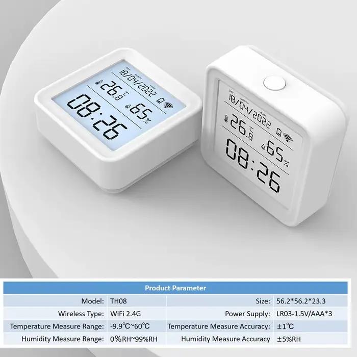 Tuya – nouveau capteur de température et d'humidité WiFi
