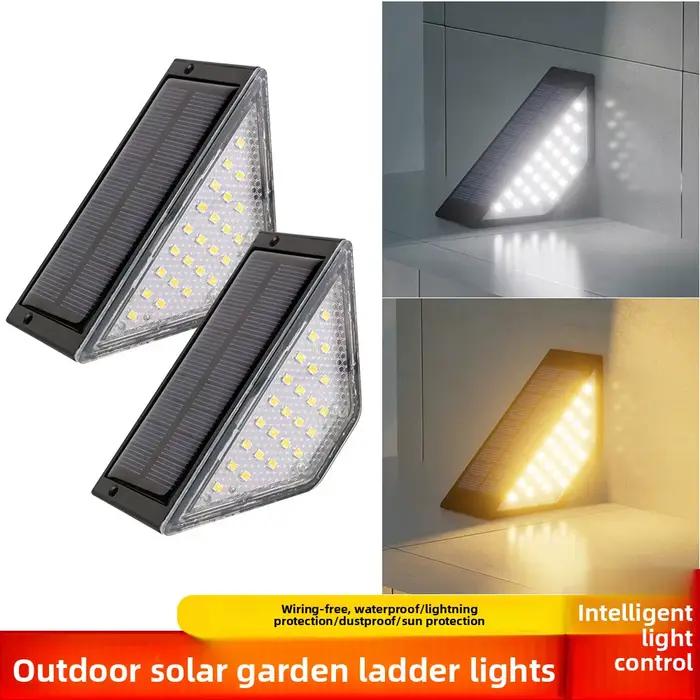 Lampes solaires d'extérieur pour escaliers