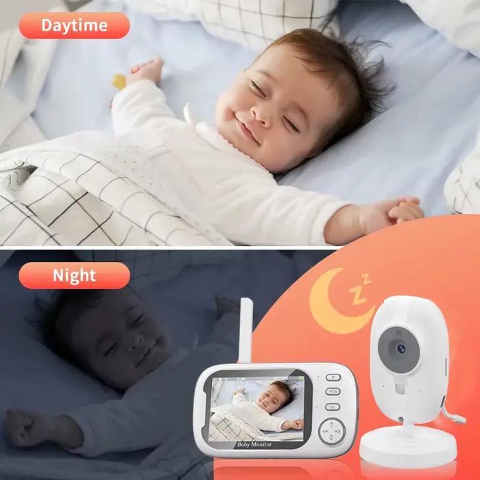 Cdycam nouveau 3.5 pouces sans fil vidéo bébé moniteur Vision nocturne surveillance de la température 2 voies Audio