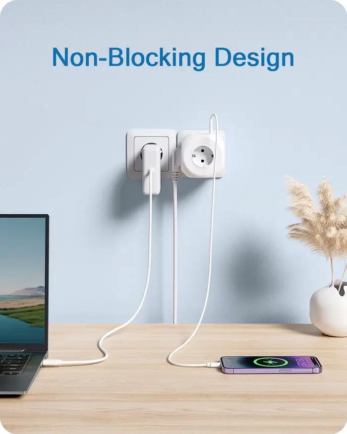 LENCENT prises USB dés sans prise de câble adaptateur