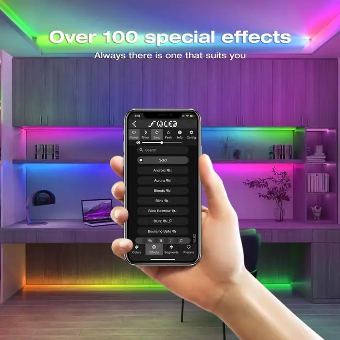 Contrôleur intelligent de bande LED WLED