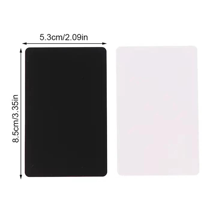 5/10 pièces NFC215 cartes noires et blanches réinscriptibles NFC NT-AG215