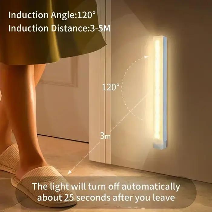 Lampe LED magnétique sans fil avec détecteur de mouvement