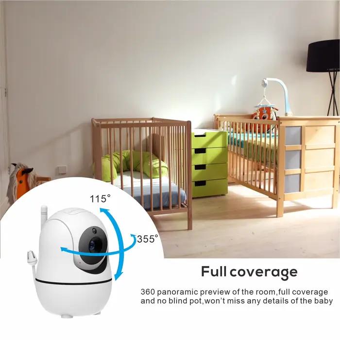 Moniteur vidéo pour bébé avec deux caméras et audio