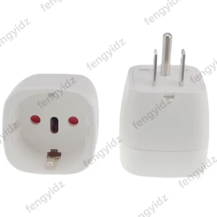 Adaptateur américain Europe Allemagne Suisse Italie Prise