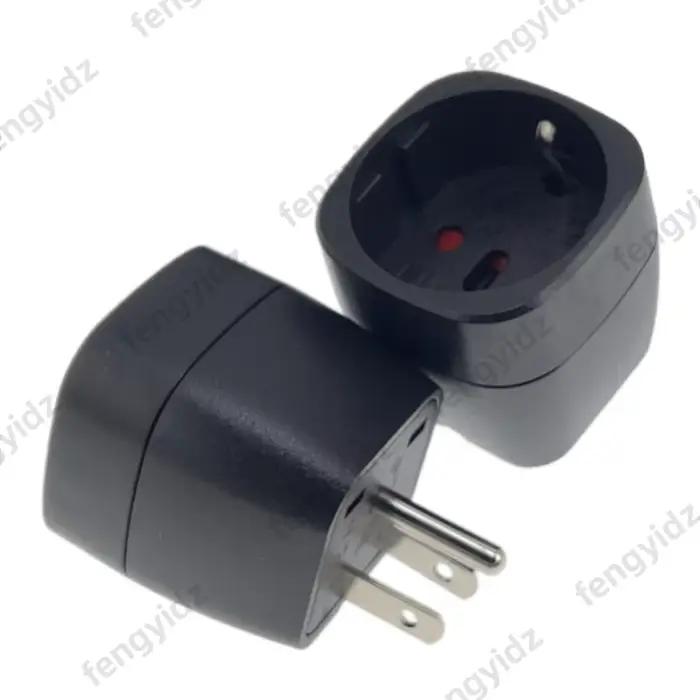 Adaptateur américain Europe Allemagne Suisse Italie Prise