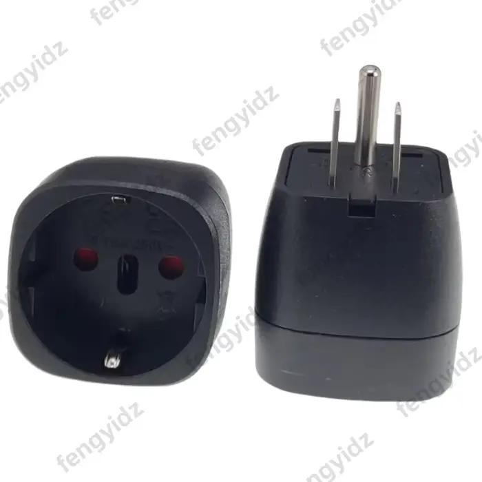Adaptateur américain Europe Allemagne Suisse Italie Prise