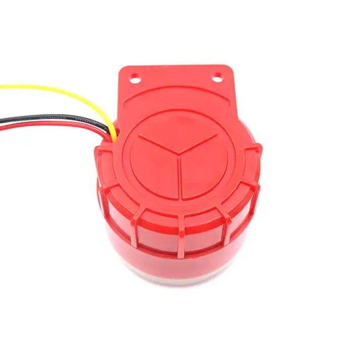 Sirène d'alarme industrielle à fort niveau de bruit BJ-1I 12V/24V/220V Buzzeur intégré pour système d'avertissement d'urgence de sauvetage incendie
